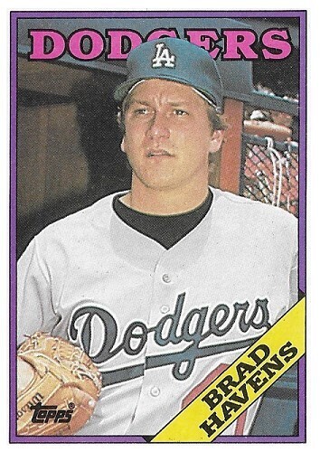 Havens, Brad / 1988 Los Angeles Dodgers | Topps #698