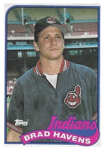 Havens, Brad / 1989 Cleveland Indians | Topps #204