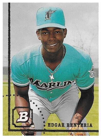 Renteria, Edgar / 1994 Florida Marlins | Bowman #94