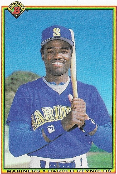 Reynolds, Harold / 1990 Seattle Mariners | Bowman #478