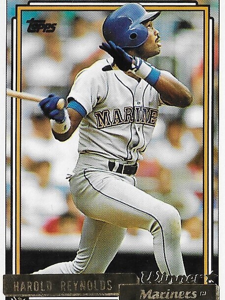 Reynolds, Harold / 1992 Seattle Mariners | Topps #670