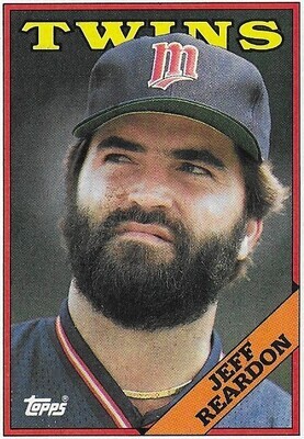 Reardon, Jeff / 1988 Minnesota Twins | Topps #425