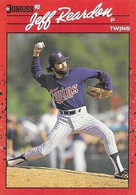 Reardon, Jeff / 1990 Minnesota Twins | Donruss #119