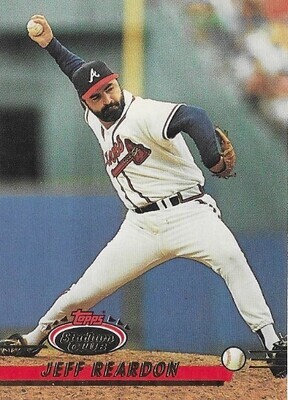 Reardon, Jeff / 1993 Atlanta Braves | Stadium Club #161