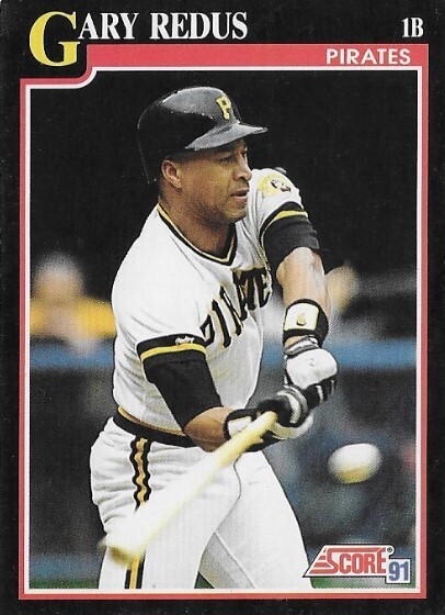 Redus, Gary / 1991 Pittsburgh Pirates | Score #226