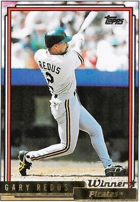 Redus, Gary / 1992 Pittsburgh Pirates | Topps #453
