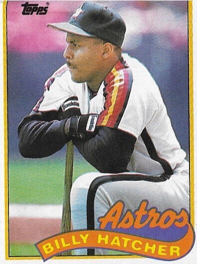 Hatcher, Billy / 1989 Houston Astros | Topps #252