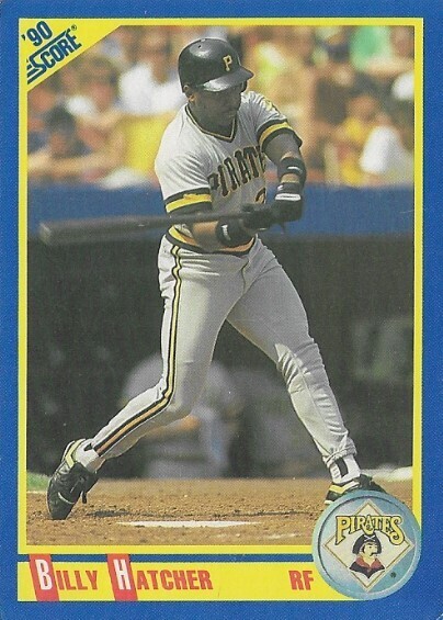 Hatcher, Billy / 1990 Pittsburgh Pirates | Score #562
