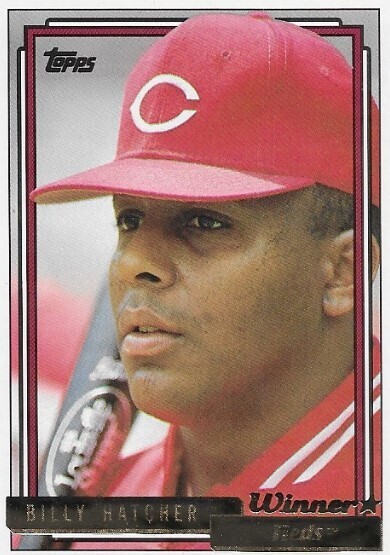 Hatcher, Billy / 1992 Cincinnati Reds | Topps #432