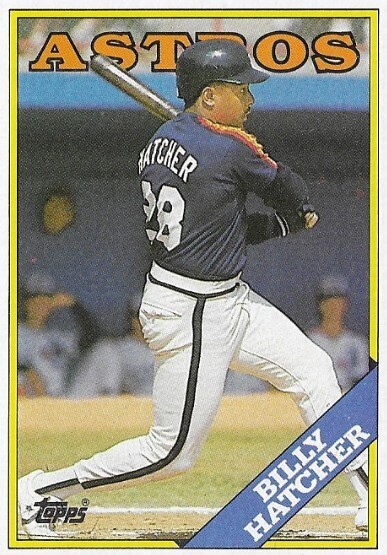Hatcher, Billy / 1988 Houston Astros | Topps #306
