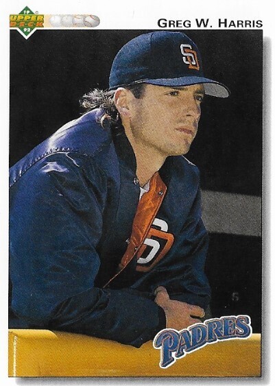 Harris, Greg W. / 1992 San Diego Padres | Upper Deck #306