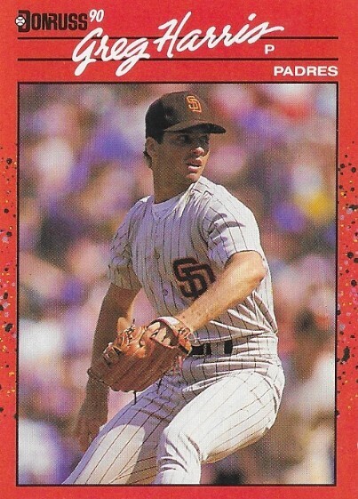 Harris, Greg W. / 1990 San Diego Padres | Donruss #65