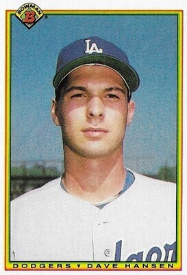 Hansen, Dave / 1990 Los Angeles Dodgers | Bowman #93