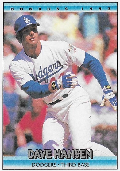 Hansen, Dave / 1992 Los Angeles Dodgers | Donruss #506