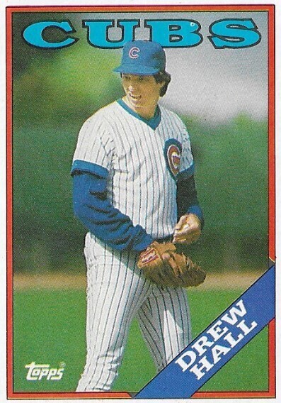 Hall, Drew / 1988 Chicago Cubs | Topps #262
