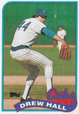 Hall, Drew / 1989 Chicago Cubs | Topps #593
