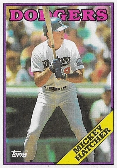 Hatcher, Mickey / 1988 Los Angeles Dodgers | Topps #607