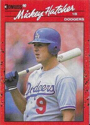 Hatcher, Mickey / 1990 Los Angeles Dodgers | Donruss #439