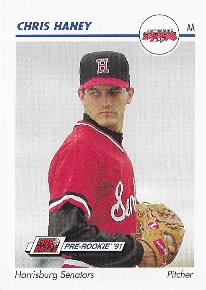 Haney, Chris / 1991 Harrisburg Senators | Line Drive #255