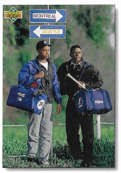 White, Rondell / 1992 Montreal Expos | Upper Deck #51 | with Marc Newfield