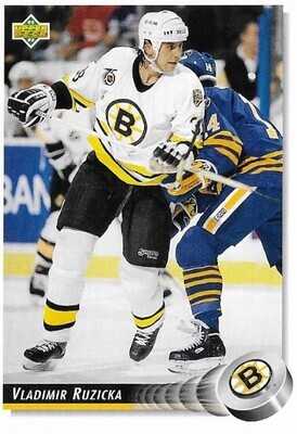 Ruzicka, Vladimir / 1992-93 Boston Bruins | Upper Deck #258