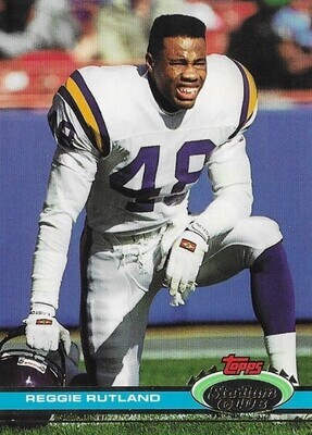 Rutland, Reggie / 1991 Minnesota Vikings | Stadium Club #365