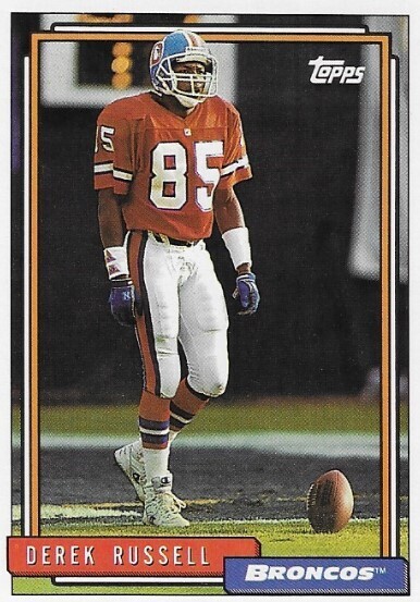 Russell, Derek / 1992 Denver Broncos | Topps #149