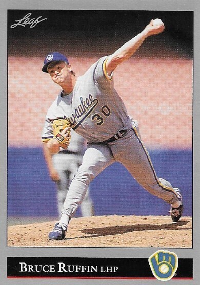 Ruffin, Bruce / 1992 Milwaukee Brewers | Leaf #414