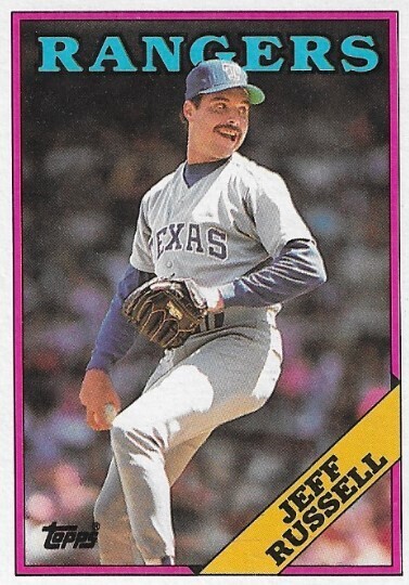 Russell, Jeff / 1988 Texas Rangers | Topps #114