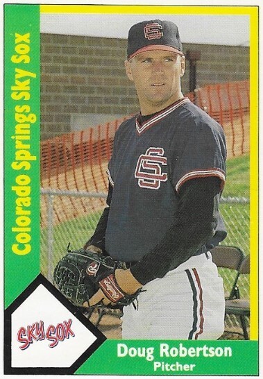 Robertson, Doug / 1990 Colorado Springs Sky Sox | CMC #457