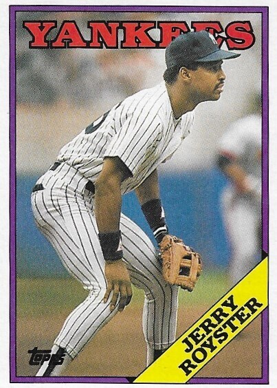 Royster, Jerry / 1988 New York Yankees | Topps #257