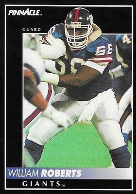 Roberts, William / 1992 New York Giants | Pinnacle #237