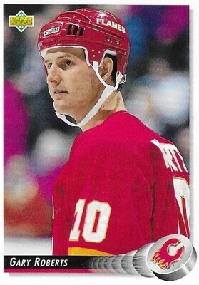 Roberts, Gary / 1992-93 Calgary Flames | Upper Deck #289