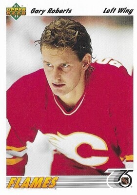Roberts, Gary / 1991-92 Calgary Flames | Upper Deck #190