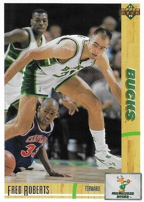 Roberts, Fred / 1991-92 Milwaukee Bucks | Upper Deck #293