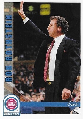 Rothstein, Ron / 1992-93 Detroit Pistons | Hoops #246