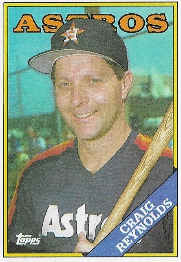 Reynolds, Craig / 1988 Houston Astros | Topps #557