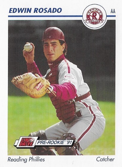 Rosado, Edwin / 1991 Reading Phillies | Line Drive #516