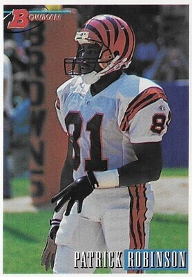 Robinson, Patrick / 1993 Cincinnati Bengals | Bowman #197