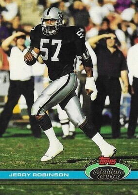 Robinson, Jerry / 1991 Los Angeles Raiders | Stadium Club #33