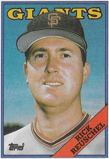 Reuschel, Rick / 1988 San Francisco Giants | Topps #660