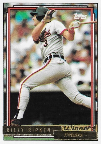 Ripken, Billy / 1992 Baltimore Orioles | Topps #752