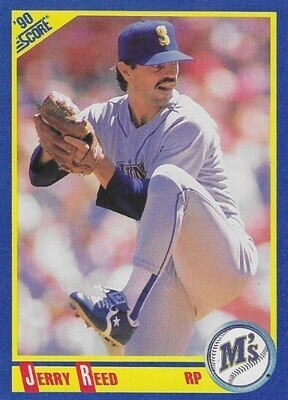 Reed, Jerry / 1990 Seattle Mariners | Score #492