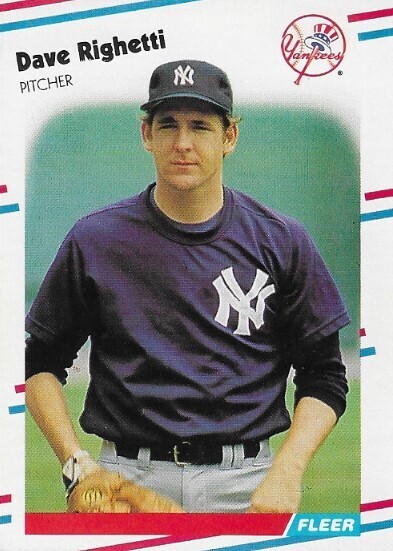 Righetti, Dave / 1988 New York Yankees | Fleer #220