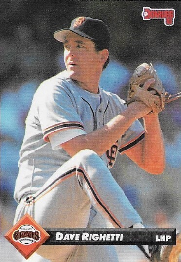 Righetti, Dave / 1993 San Francisco Giants | Donruss #552