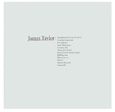 Taylor, James / Greatest Hits | Warner Bros. W2-3113