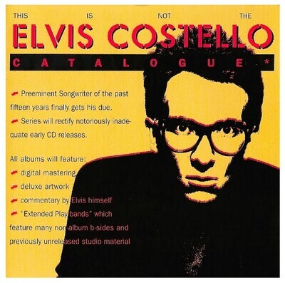 Rykodisc / This Is Not the Elvis Costello Catalogue | 1994