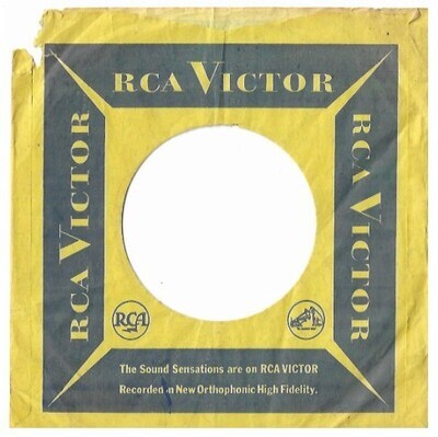 RCA Victor / Yellow-Blue
