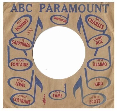 ABC-Paramount / Tan-Blue-Red