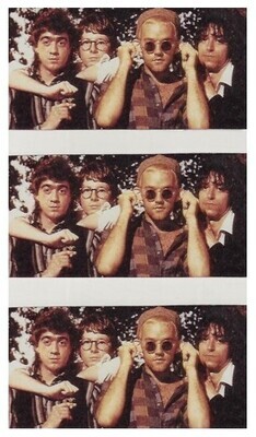 R.E.M. / 1989: Group Photo, Michael Second from Right